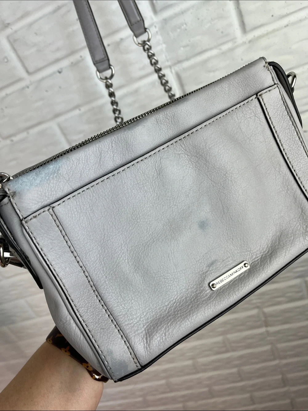 REHAB BUNDLE OF 3 LEATHER BAGS 2 KATE SPADE AND REBECCA MINKOFF